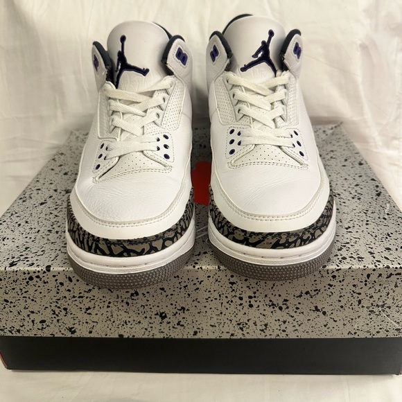 Nike Jordan 3 Dark Iris size 10.5 main image 5